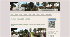 Desktop Screenshot of fincacanadaverde.com